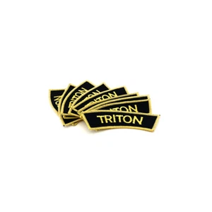 Parche bordado Triton para coser en el hombro grande PAT013 - Imagen 1 de 2
