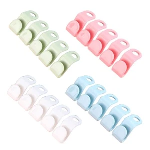 10Pcs Clothes Hanger Connector Hooks Cascading Extender Clips Closet - Zdjęcie 1 z 9