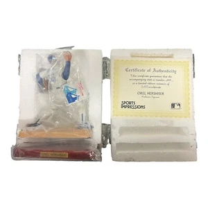 1989 Sports Impressions Orel Hershiser "Today's Superstar" Series w/ COA - Picture 1 of 12