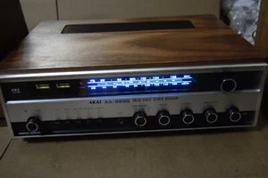 Akai AA-6600 Solid State 2-Channel Stereo Receiver - Serviced - Upgraded Lights - Picture 1 of 18