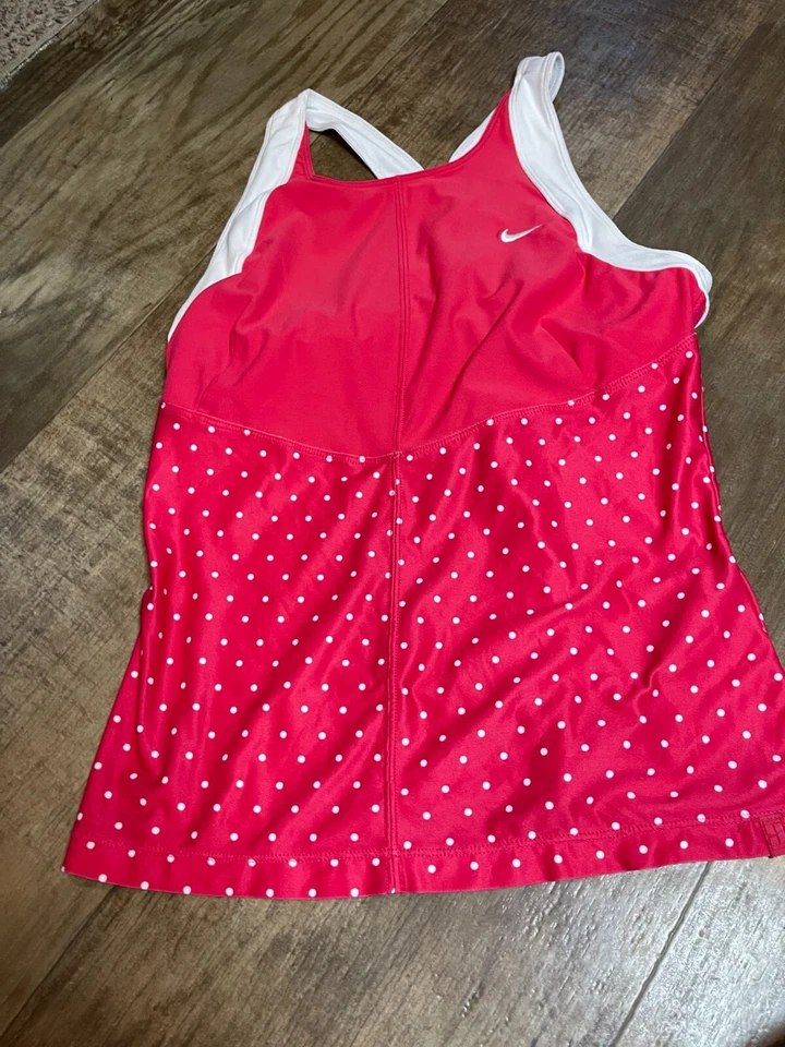 Camiseta sin mangas Nike para mujer pequeña S rosa camisa atlética correr entrenamiento Foto 1 de 4