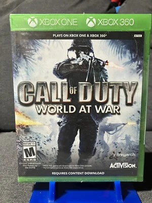 Call of Duty: World at War, Xbox One все еще в пластике. Новый редкий - Изображение 1 из 4