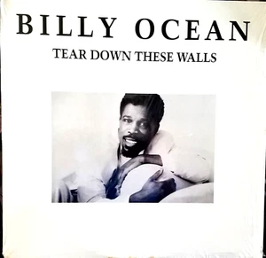 Billy Ocean-Tear Down These Walls 1988 {33RPM JIVE} - Picture 1 of 3