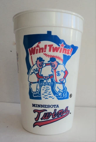 1980's Minnesota Twins MetroDome Icee Glass Cup - FLASH SALE Cover