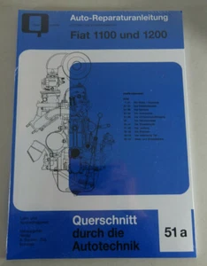 Reparaturaranleitung Fiat 1100 (Tipo 103D) Y 1200 (Tipo 103G) Desde Año 1953 - Imagen 1 de 1