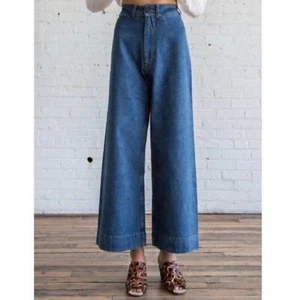 Creatures of Comfort Wide Leg Jeans - Picture 1 of 7