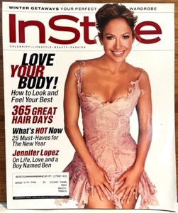 JENNIFER LOPEZ - InStyle Magazine Jan 2003 - LIKE NEW - Picture 1 of 1