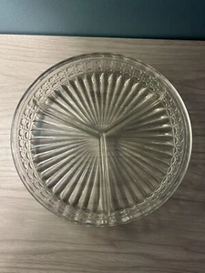 Vintage Mikasa Glass Serving Divided Dish - Picture 1 of 4