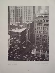 West 30th St At 9th Ave Elevated Railway New York City 1927 Edward Hoppe Foto - Bild 1 von 2