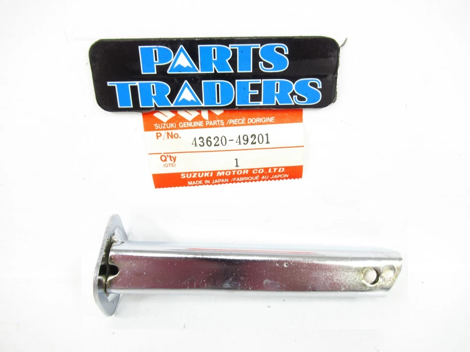 Barra de reposapiés izquierda para pasajero genuino Suzuki GN400 GS850GL GS850G GS1100E  Foto 1 de 1