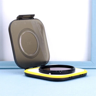 Moistureproof Camera Lens Filter Case Holder for UV ND 49mm 55mm 62mm 72mm 82mm - Image 1 of 4