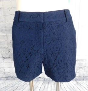 C Wonder einfarbig marineblau lässig Spitze Shorts-Größe 12 - Bild 1 von 3