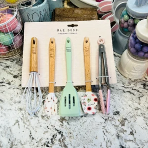 Mini utensilios de 5 piezas Rae Dunn - colección primavera - Imagen 1 de 5