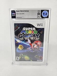 Super Mario Galaxy Wata 9.4 A+ Nintendo Wii sellado de fábrica graduado - Imagen 1 de 9