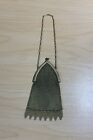 Antique Edwardian Cathedral Art Deco Mesh Chain Mail Metal Purse Gold Silver
