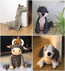Heavy Duty Door Stop Weighted Fabric Stopper Animal Dog Highland Cow Home Gift - Picture 1 of 67