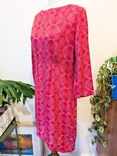 UK Brand Toast Raspberry Dress Fit Size 6 8 10