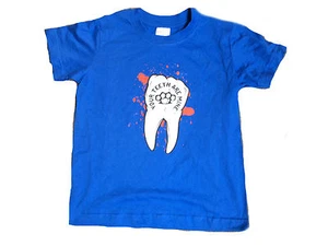 YOUR TEETH ARE MINE - Kindershirt - Blau/Blue - Picture 1 of 1
