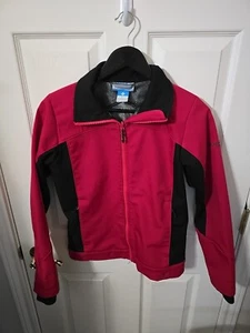 Columbia Bugaboo Titanium Interchange Pink Gray Polyester Jacket sz 14/16 - Picture 1 of 7