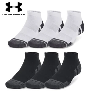 Under Armour UA Performance Tech 3-Pack Low Cut Golf Socks - Picture 1 of 9