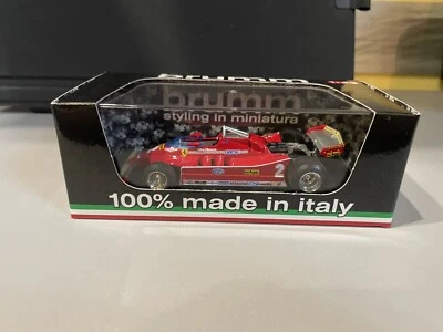Brumm R447 Ferrari 126c Prove Gp Italia 1980 Villeneuve #2 - Immagine 1 di 4
