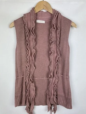Elisa Cavaletti ladies wool sleeveless knitted vest sweater size M - Image 1 of 4