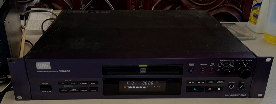 HHB CDR-850 Pro Compact Disc Recorder Testied See Video - Image 1 of 4