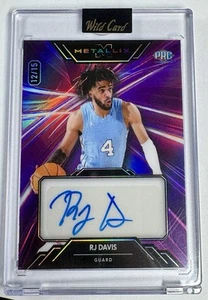 2024 Wild Card Metallix /15 Rj Davis Auto! ๐ฅ North Carolina - Picture 1 of 2