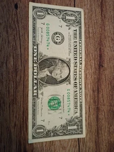 Star Note 2017 $1 G00857474* - Imagen 1 de 4