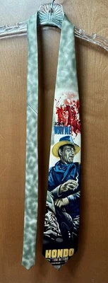 Corbata de colección John Wayne Hondo para hombre película Western Ralph Marlin Warner Bros años 90 Foto 1 de 4