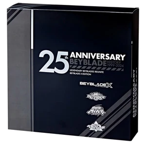 Juego de 25 aniversario Beyblade X 2025 con 4 tapas y 4 lanzadores - En stock - Nuevo - Imagen 1 de 6