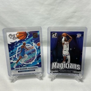 2024-25 Panini Donruss Shai Gilgeous-Alexander Pass The Rock & Magician Lot - Bild 1 von 3