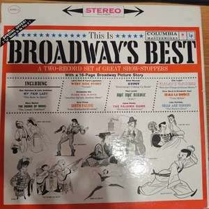 This is Broadway's Best Columbia Records B2WS 1 33 RPM Vinyl Double LP - Imagen 1 de 2