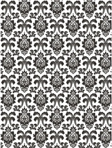 NEW! Creative Converting Plastic Photo Backdrop 6'FT x 4.50'FT DAMASK 324570 - Picture 1 of 4
