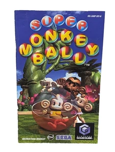 Super Monkey Ball GameCube Manual Nintendo Video Game Instruction Booklet - Picture 1 of 3