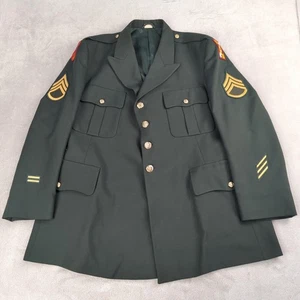 Vintage U.S. Army Vietnam War Era Dress Jacket 7th Corps MAC SFC Insignia 48R - Bild 1 von 15