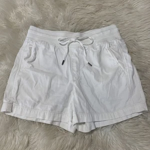 Orvis Damen weiß vorne flach Cargo Shorts Größe Small Wandern Outdoor Kordelzug - Bild 1 von 4