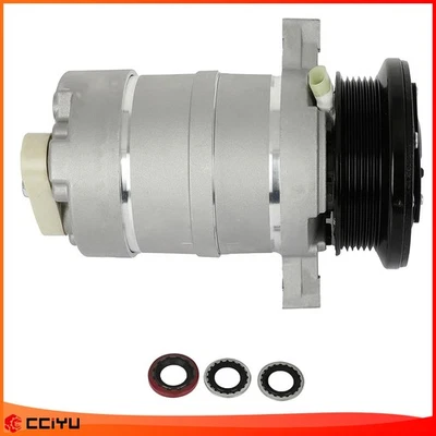 A/C AC Compressor w/ Clutch For Cadillac Eldorado Fleetwood Seville 1989-1992 - Изображение 1 из 4
