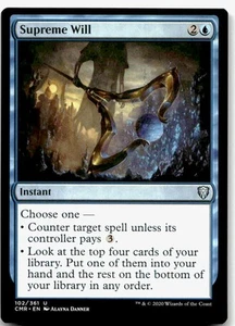 Supreme Will, Commander Legends #102 MTG - Picture 1 of 1