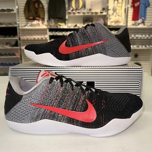 New Nike Kobe XI 11 Elite Low Tinker Muse Red Sneakers 822675-060 Size 11 - Picture 1 of 7