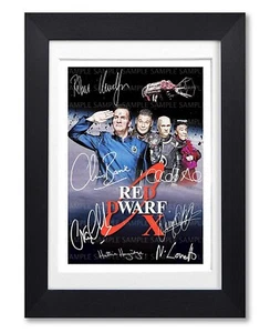 RED DWARF CAST SIGNED POSTER TV SHOW SERIES SEASON PRINT PHOTO AUTOGRAPH GIFT - Bild 1 von 1