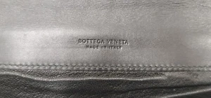 Bottega Veneta schwarze lange Geldbörse Intrecciato Kalbsleder mit Doppelfaltung und Münzbörse gebraucht, in einwandfreiem Zustand - Bild 1 von 16