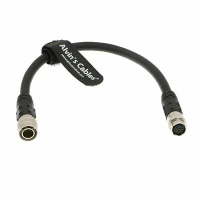 12 Pin Hirose Male to 12 Pin Female Extension Cords Camera Lens Control Cable - Image 1 of 4