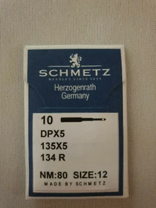 (0,32 € / Stück) 100 Stück Nähmaschinennadeln von Schmetz NM: 80    - Picture 1 of 1
