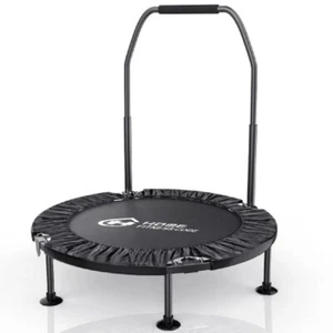 Mini Trampolin Fitness Jumper Rebounder Training Gym Bouncer mit Griff 40" - Bild 1 von 7