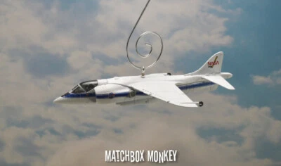 NASA Harrier Jump Jet Top Gun Avión Avión Adorno de Navidad Adorno USMC Foto 1 de 4