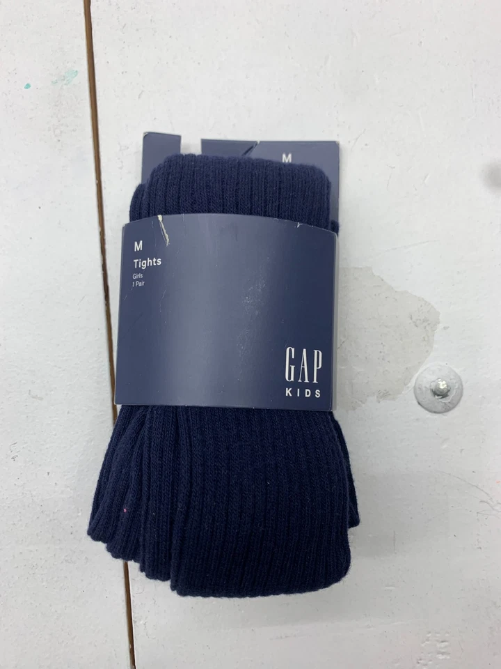 Gap Kids Girls 1 Pair Navy Blue Tights Size Medium - Image 1 of 2