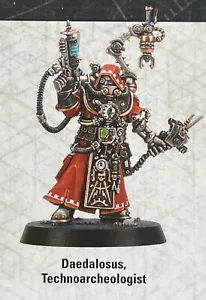 Daedalosus 40K Warhammer Technoarcheologist Blackstone Fortress Mechanicus - Picture 1 of 2