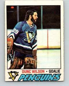 (HCW) 1977-78 O-Pee-Chee #224 Dunc Wilson  Pittsburgh Penguins V14525