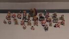 Teddy Sammlung Weihnachten Bär ca. 30 Stück diverse Größen Nikolaus Deko Figuren
